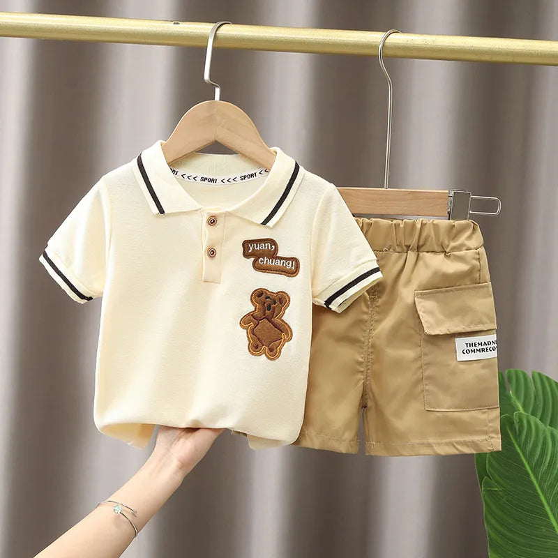 Summer Fashion Baby Boy Clothes Sets