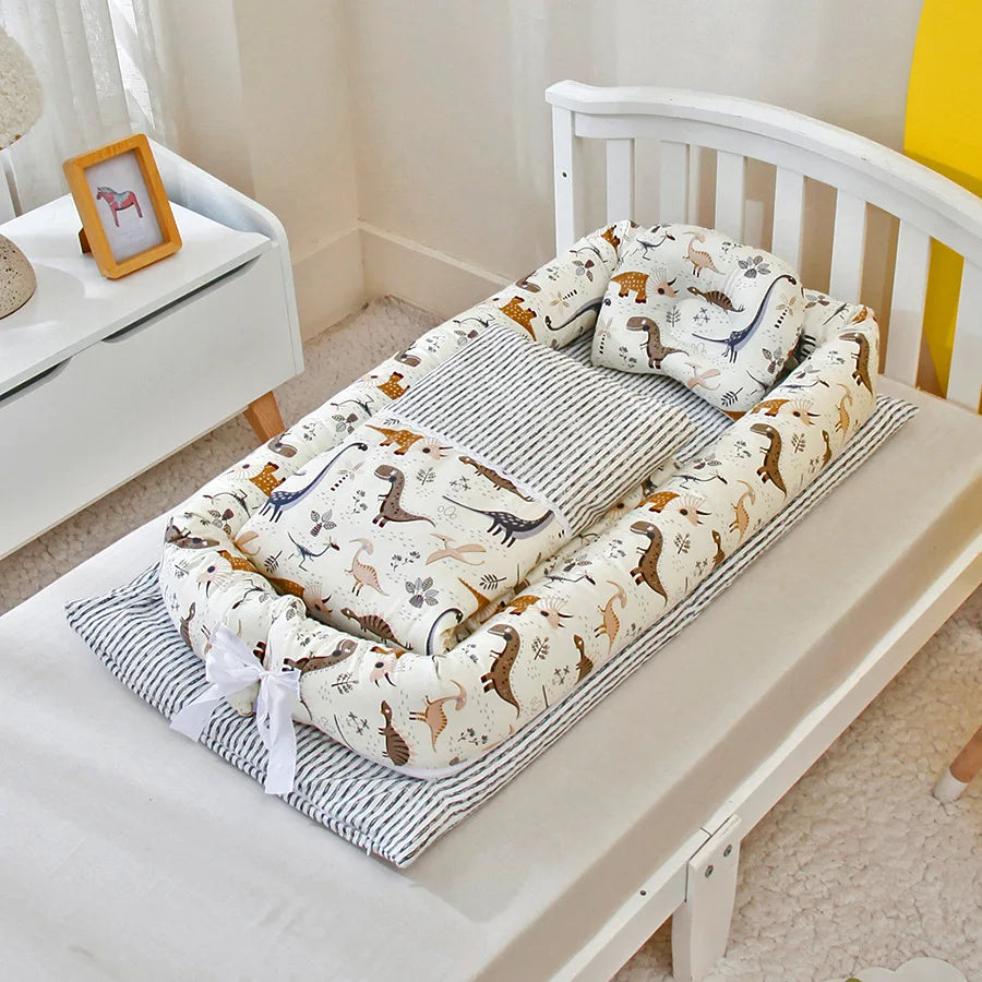 Infant Baby Nest Travel Bed Foldable Washable Newborn Mattress