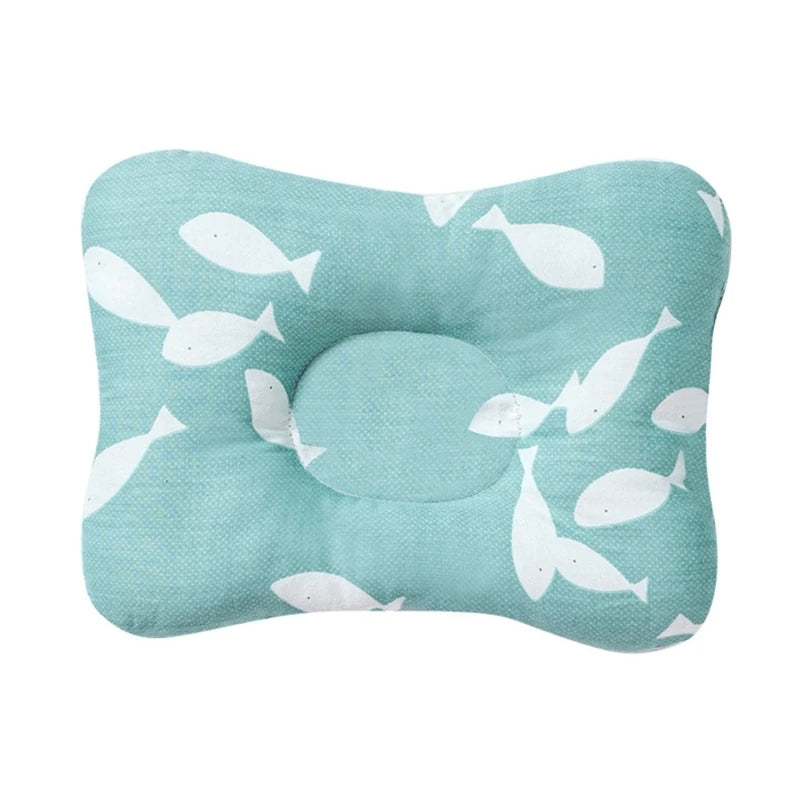 Newborn Baby Pillow Soft Breathable Cotton Pillow