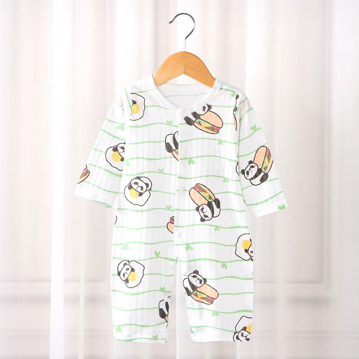 Baby Cotton Long-sleeved Sleepwear Clothing