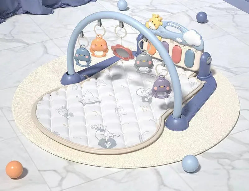 Baby Music Rack Play Mat Puzzle Carpet With Piano Keyboard Kids Infant Playmat Gym Crawling Activity Rug Toys Crawling Game Pad