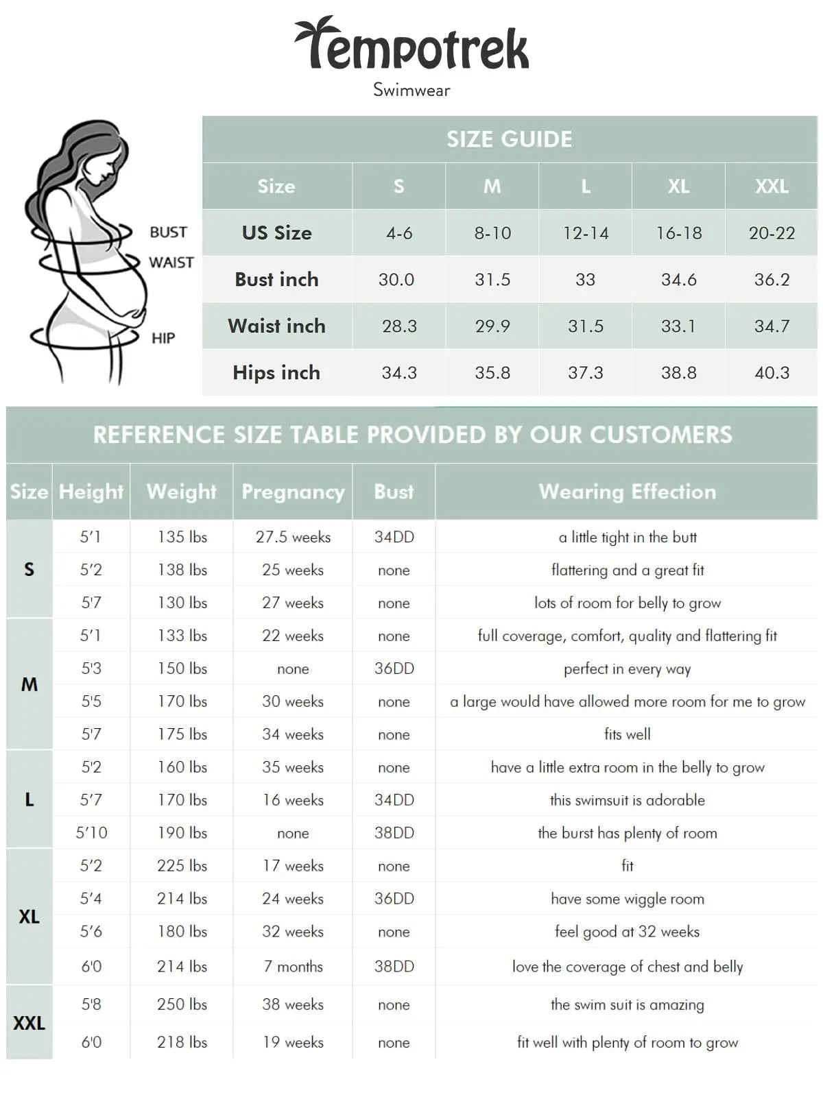 Elegant Maternity Swimsuit One Piece V Neck