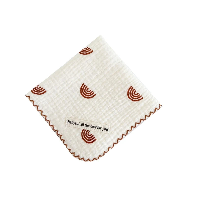 Cotton  Towel Newborn Baby Items Muslin Baby Bibs Handkerchief Soft Saliva Towel  Feeding Burp Cloths Facecloth