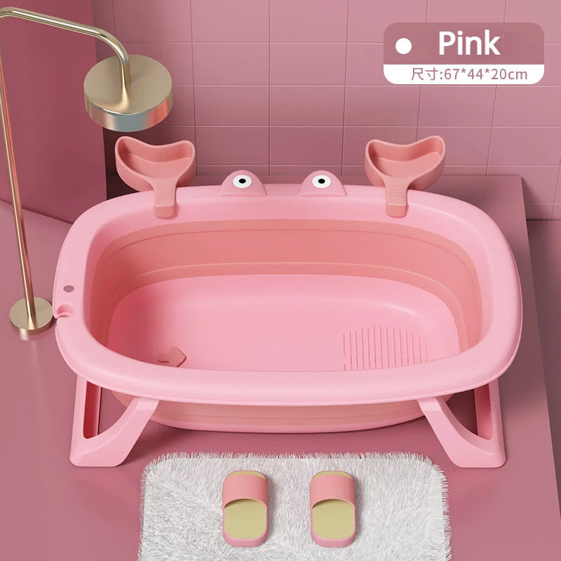 Cartoon Newborn Foldable Bathtub