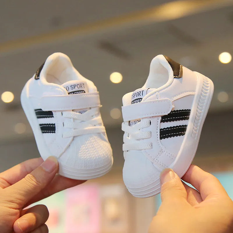 Children Anti-slip Wear-resistant Casual Shoes Girls Boys Kids Soft Sole Toddler Shoes Baby Breathable Sport Sneakers Size16-26