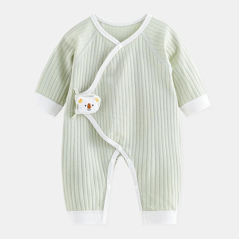 Baby Girl Cotton Clothes Koala Stickers Macaron Color