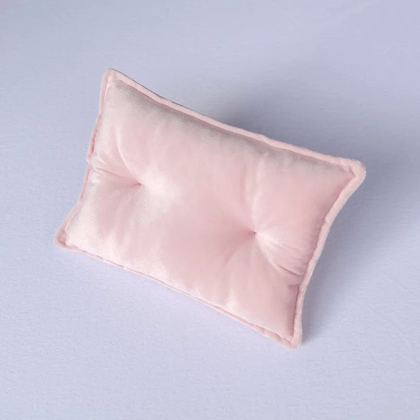 Baby Pillow Newborn  Photography Props Posing Velvet Poses Cushion  Mat  Photography Shooting  Accessories