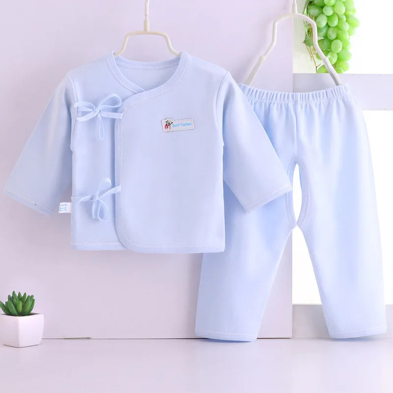 Cotton Tops+Pant 2Pcs Set Soft Underwear