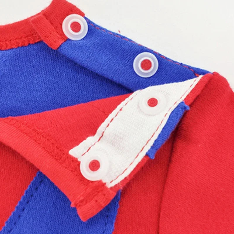 Super Marios Baby Cosplay Costumes Cute Autumn Onesie