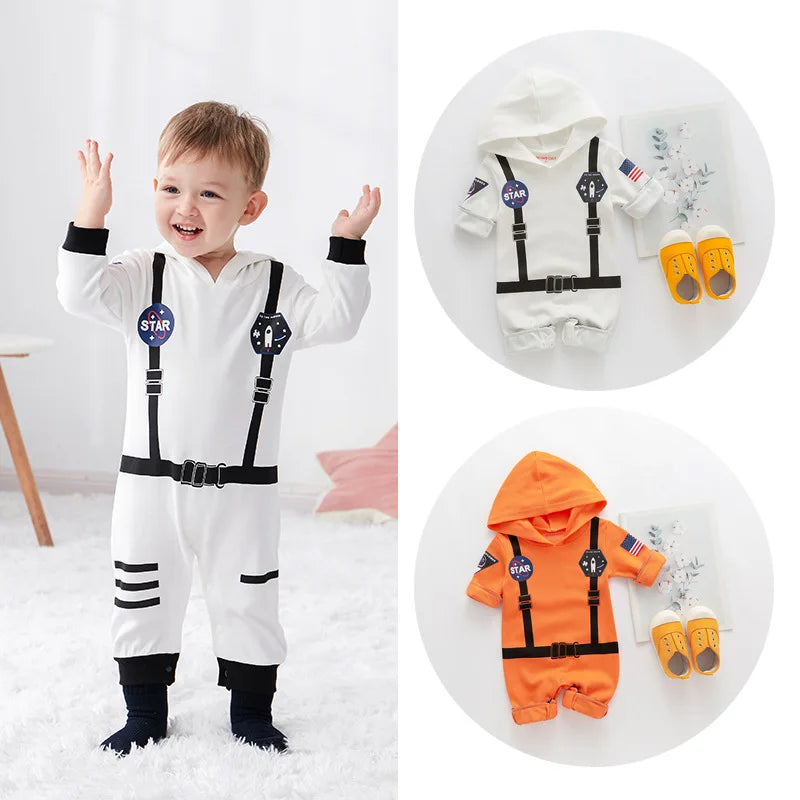 Baby Space Astronaut Costume for Toddler 3 6 9 12 18 Months