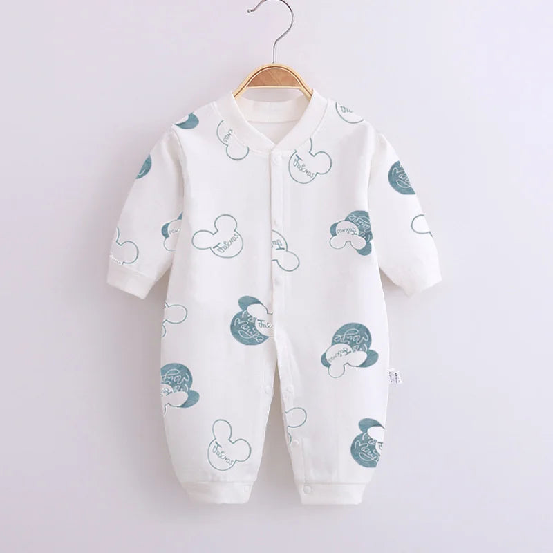 Baby Set 0-24M Neonatal Cartoon Breathable Bodysuit