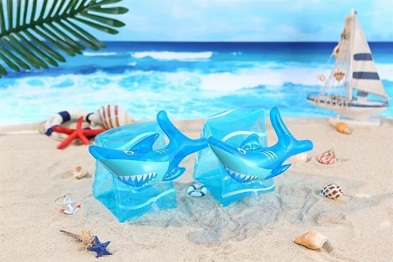 Baby Float Cartoon Arm Sleeve Life Jacket Swimsuit Foam Safety Swimming Training Floating Pool Float Kids Swimming Arm Ring