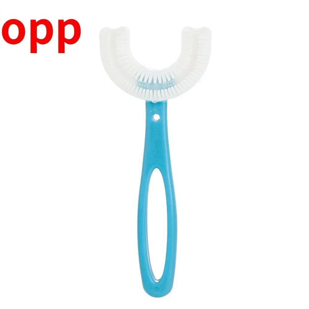 Baby Oral Care Set 360 Degree Cleaning Children Tongue Brush Kit Safe Infant Dental Care Toothbrush