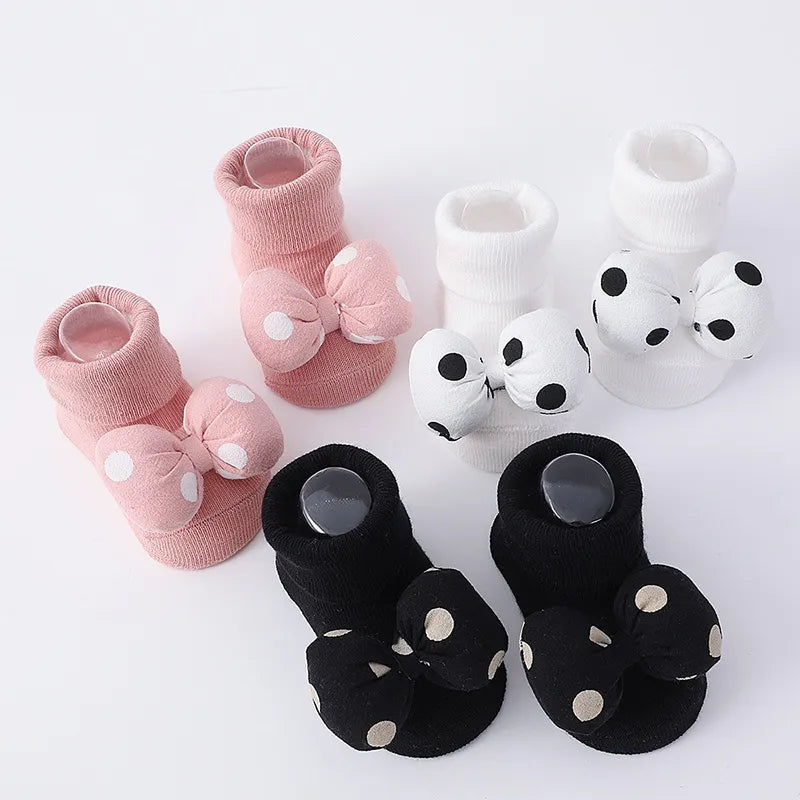 Baby Girl Headbands Socks 2Pcs/Set Sweet Cute Bow