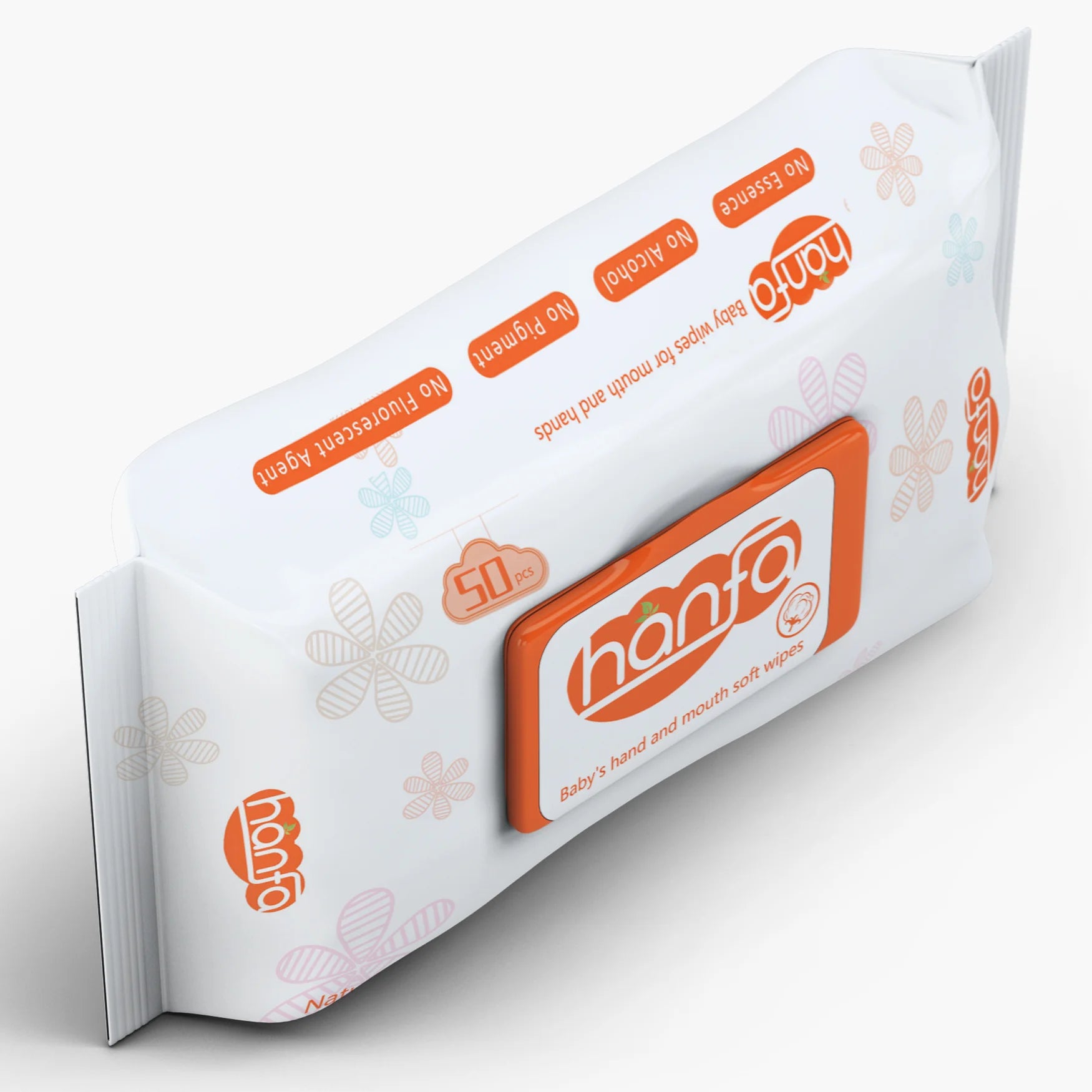 Baby Wipes, Water Based Baby Diaper Wipes, Biodegradable White Hypoallergenic and Unscented, 80 Count