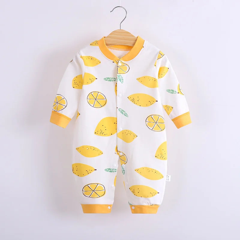 Baby Set 0-24M Neonatal Cartoon Breathable Bodysuit