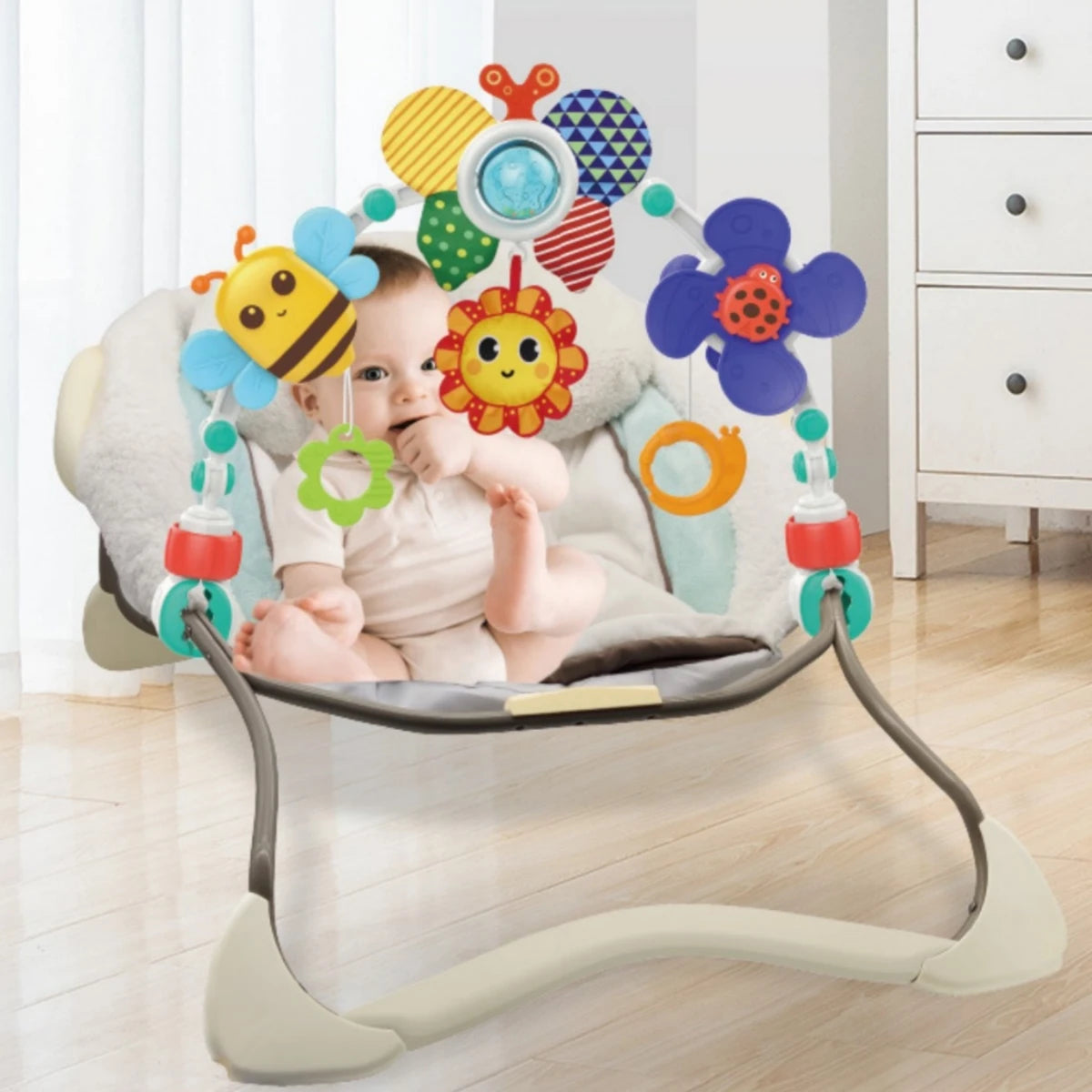 Crib Hanging Toys for Baby Toys 0-12 Months Cloth Rattles Cartoon Doll Mobiles Newborn Gift Baby Educational Accessories Stuff