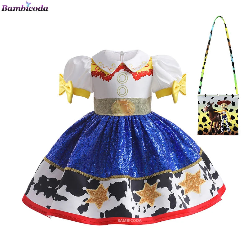 Toy Story Infant Jessie Dress Tutu Dress Costume 1-6 Years