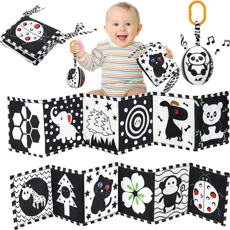 Baby Book Black and White Books for Newborn Babies
