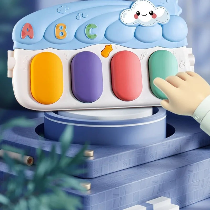 Baby Music Rack Play Mats Puzzle Carpet With Piano Keyboard Kids Infant Playmat Gym Crawling Activity Rug Toys Crawling Toys