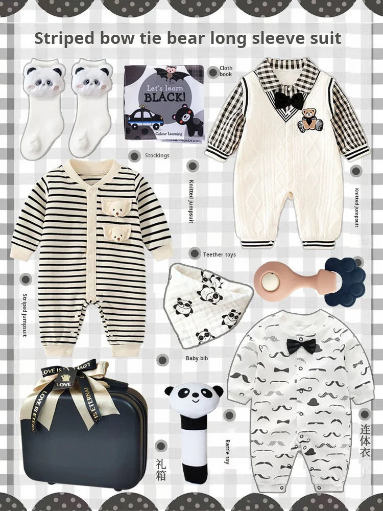 Newborn baby gift 100 days baby gift high-end