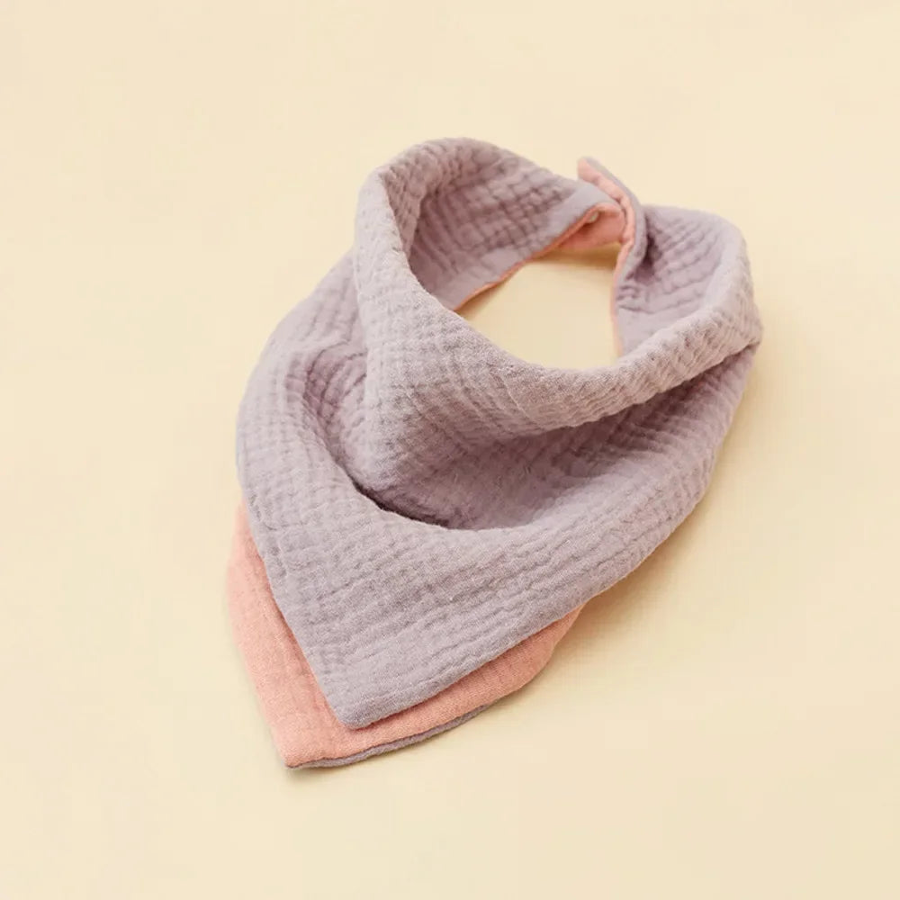 Baby Cotton Cloth Bib Multi-Functional Square Towel