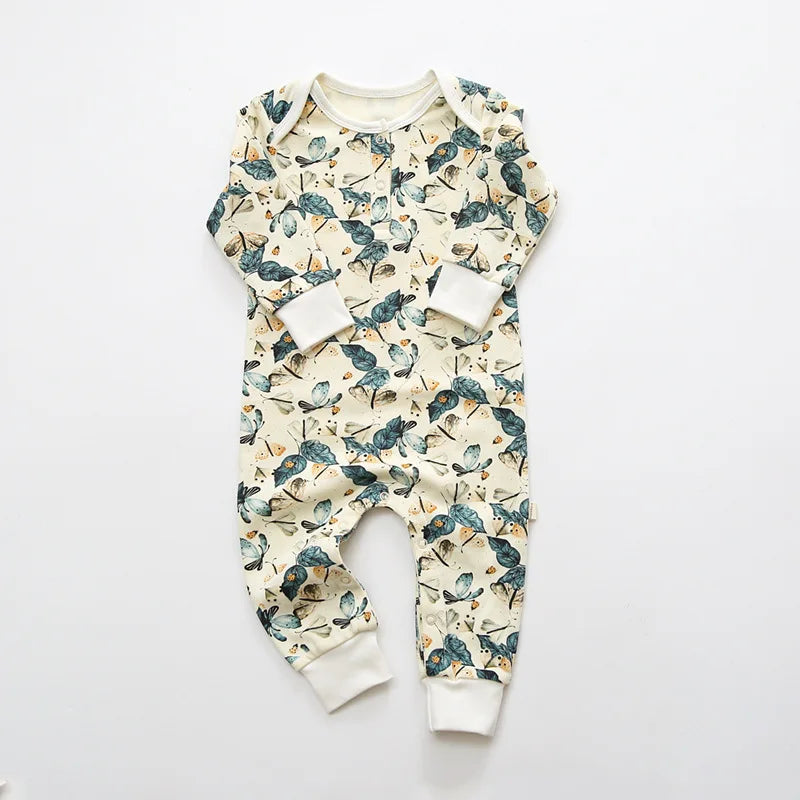 Nordic Style Cotton Comfortable Baby Autumn Bodysuit