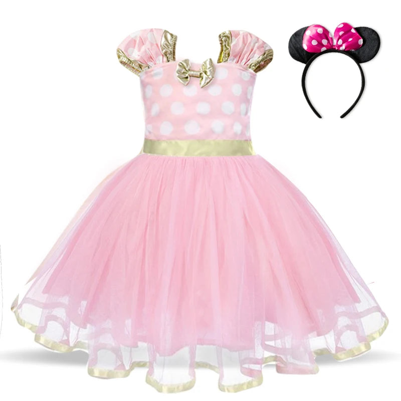 Snow White Girls Costume for Cosplay Baby Princess Dress