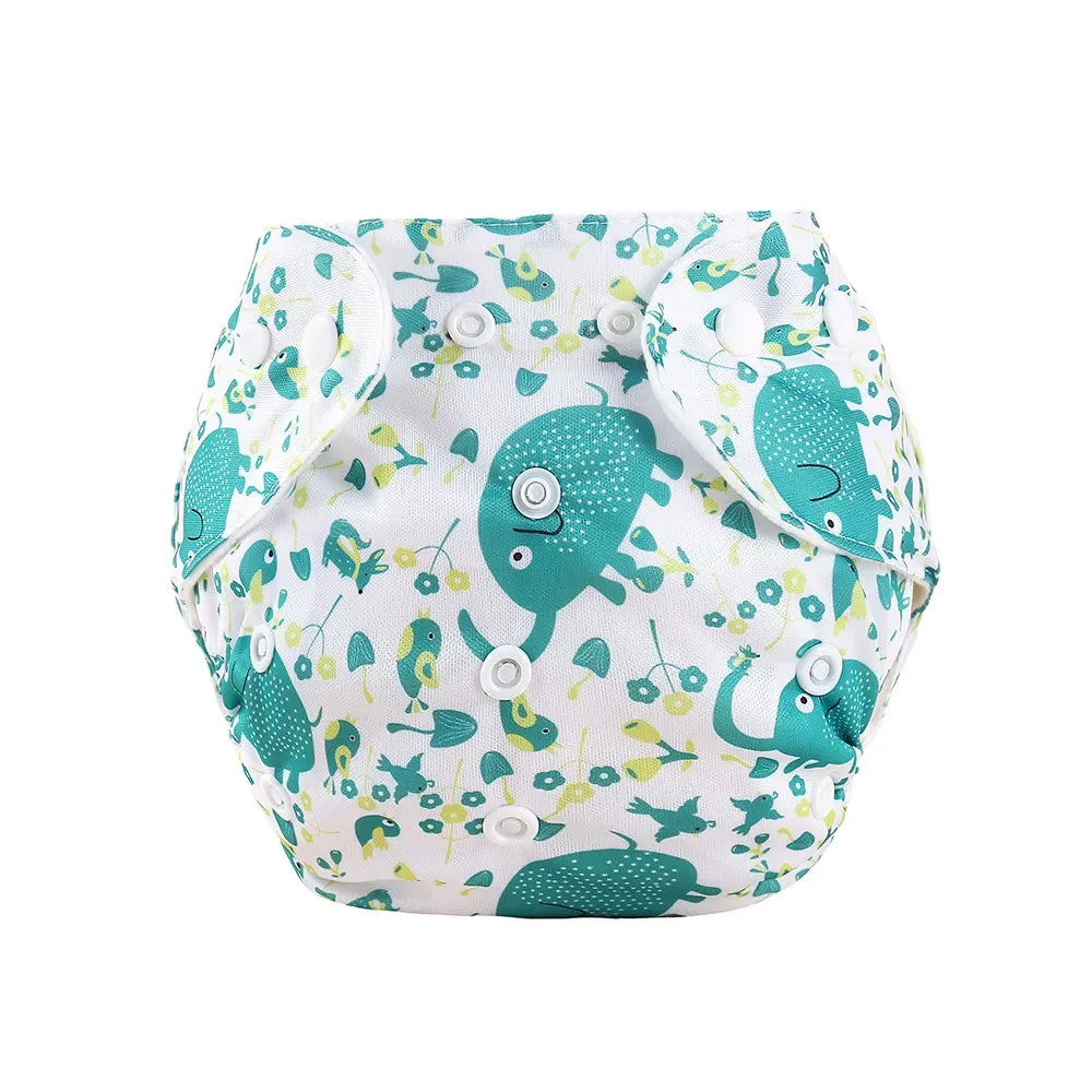 Baby Diaper Reusable Cloth Diaper Cove Adjustalbe Baby Nappies Waterproof Newborn Cloth Diapers Pocket