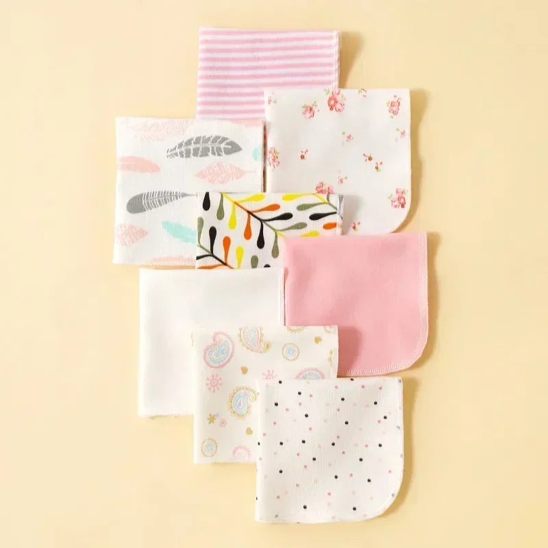 Cotton Newborn Baby Towels Saliva Towel Nursing Towel Baby Boys Girls Bebe Toalha Washcloth Handkerchief Cloth Wipes
