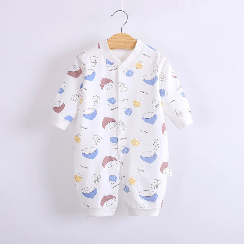 Baby Set 0-24M Neonatal Cartoon Breathable Bodysuit