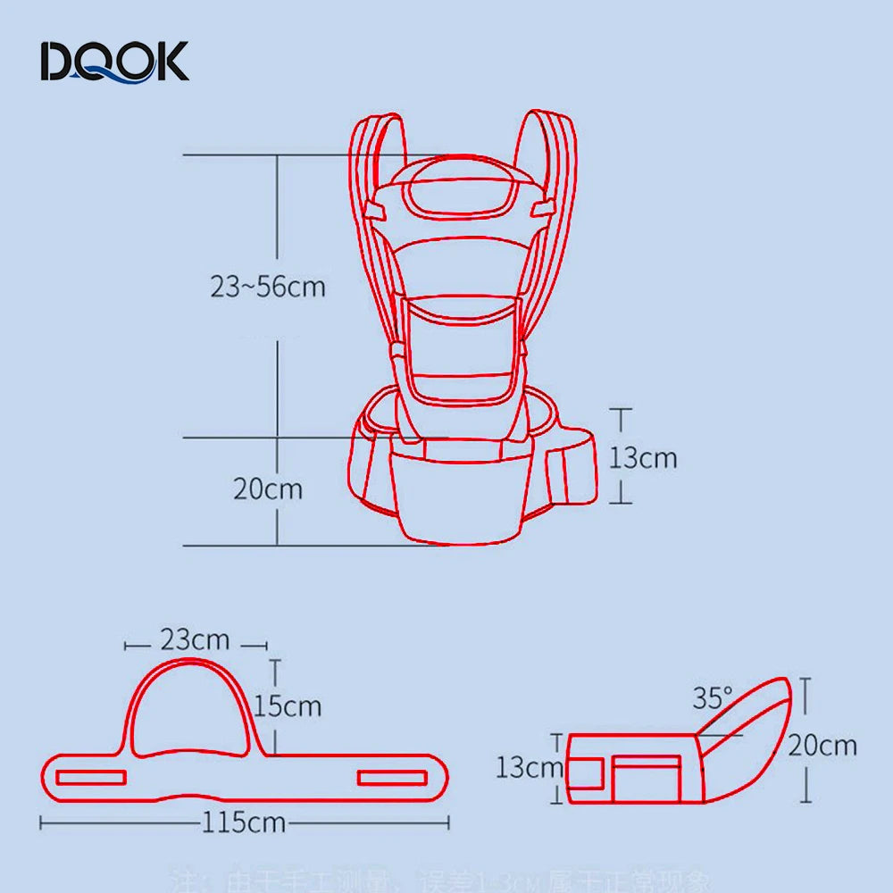 Ergonomic Baby Carrier Backpack Infant Baby